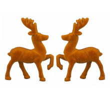 Набор из 2 елочных игрушек Олени 858-149