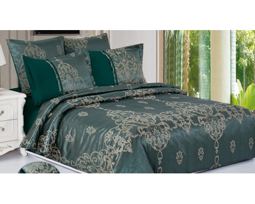 Постельное белье евростандарт Satin jacquard