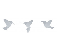 Набор из 9 фигур настенных (12.7x2.6x9.9 см) Hummingbird 1012966-660