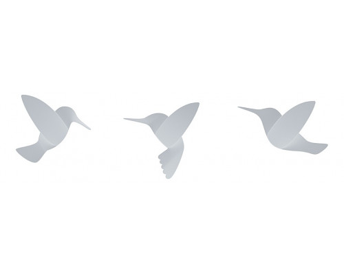 Набор из 9 фигур настенных (12.7x2.6x9.9 см) Hummingbird 1012966-660