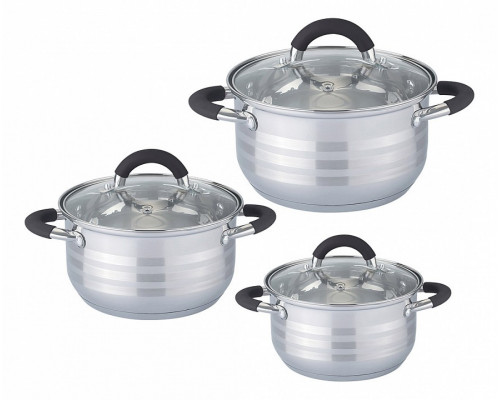 Набор из 3 кастрюлей Agness 937-228