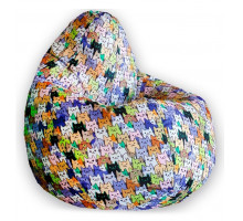 Кресло-мешок Котята Оксфорд L