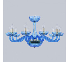 Подвесная люстра Bohemia Ivele Crystal Ivele Crystal 6 1311/10/300 G Aq/Aquamarine/M-1H