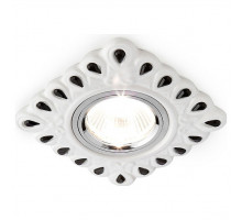 Встраиваемый светильник Ambrella Ceramo D5550 W/BK