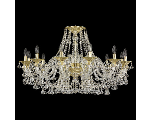 Подвесная люстра Bohemia Ivele Crystal 1609 16109/12/360 G