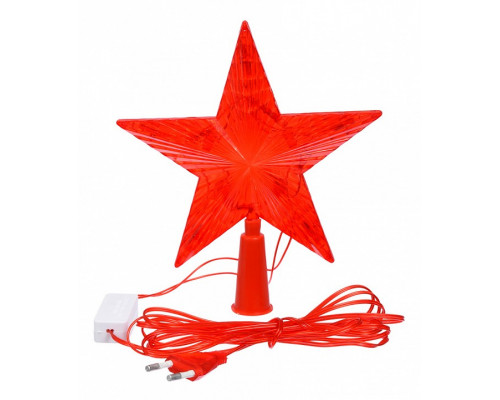 Верхушка на елку световая (15х15 см) Звезда 55097