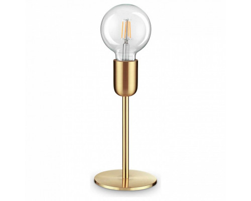 Настольная лампа декоративная Ideal Lux Microphone MICROPHONE TL1 OTTONE