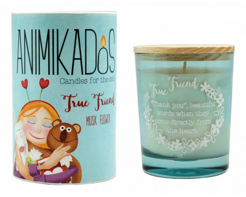 Свеча ароматическая (9.1 см) True Friend Animikados VV007BCAMGB