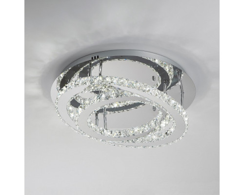 Накладной светильник Eurosvet Grasia 90066/2 хром