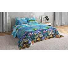 Постельное белье семейное Морское дно