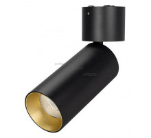 Светильник на штанге Arlight SP-POLO-SURFACE-FLAP-R65-8W White5000 (BK-GD, 40 deg) 027538