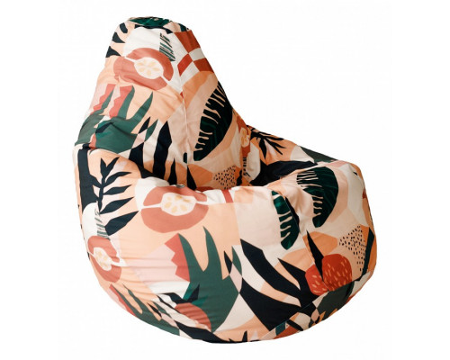 Кресло-мешок Папайя Велюр L