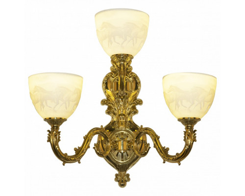 Бра Bohemia Ivele Crystal 7101 7101B16/2+1/210 G P1 U Horse