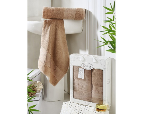 Набор из 2 полотенец для ванной PANDORA