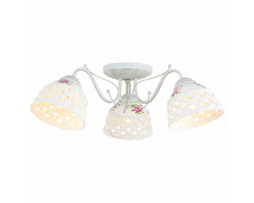 Потолочная люстра Arte Lamp Wicker A6616PL-3WG
