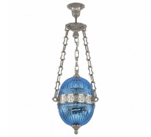 Подвесной светильник Bohemia Ivele Crystal 7100 71000P/20 Ni Aquamarine/M-1G