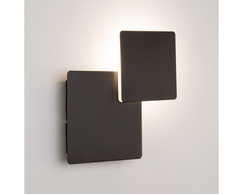 Накладной светильник Eurosvet Screw 40136/1 черный 6W