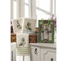 Набор из 3 полотенец для кухни Sole Olive