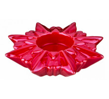 Подсвечник декоративный (12х3.5 см) Снежинки 146-1072