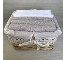 Набор из 6 полотенец для рук (30x30 см) Оджи