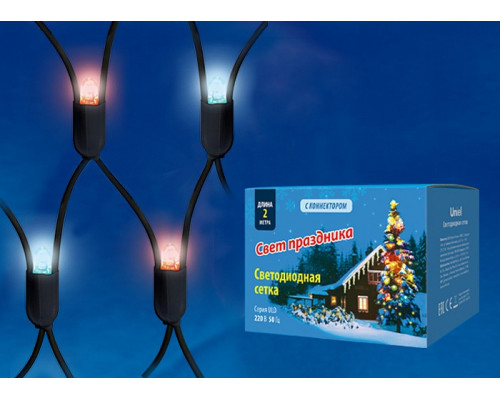 Сеть световая Uniel ULD-N2015 ULD-N2015-288/SBK RED-BLUE IP67