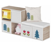 Стеллаж Маша и Медведь Folk