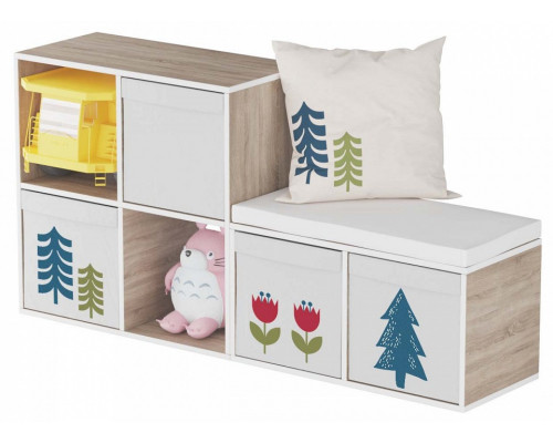 Стеллаж Маша и Медведь Folk