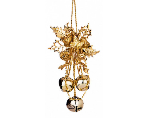 Елочная игрушка (12х23 см) Колокольчики 865-458