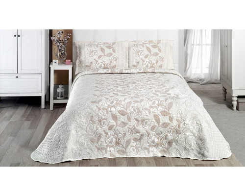 Покрывало с наволочками евростандарт JARDIN