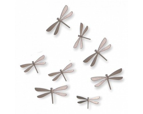 Набор из 8 фигур настенных Wallflutter 470787-558