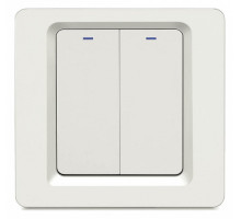 Выключатель двухклавишный HDY-SB02