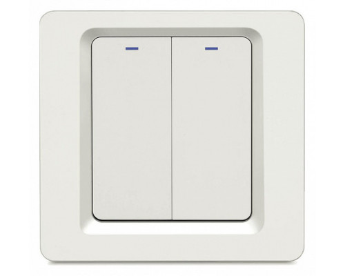 Выключатель двухклавишный HDY-SB02