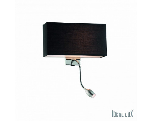Бра с подсветкой Ideal Lux Hotel HOTEL AP2 NERO