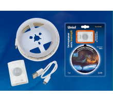 Комплект с лентой светодиодной Uniel Smart Light ULS-R21-2,4W/4000K/1,0M/RECH SENSOR Smart Light блистер
