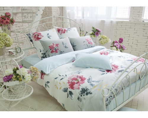 Постельное белье евростандарт Silver Shine