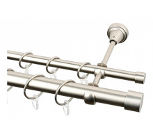 Карниз (300 см) Комплектный Матовый никель