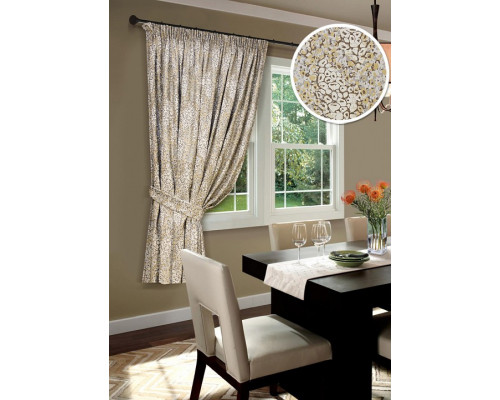 Портьера (136x175 см) 1шт. Stone-K