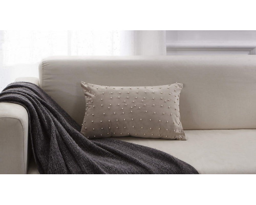 Наволочка декоративная (30x50 см) Жемчуг