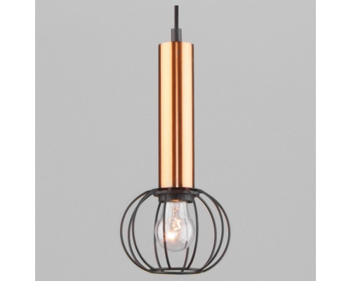 Подвесной светильник Eurosvet Parker 50178/1 черный/бронза