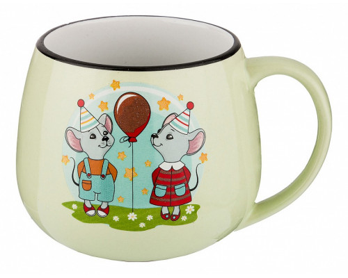 Кружка (350 мл) Милые мышки 155-312