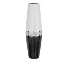 Ваза настольная (13х40.5 см) Черно-белая коллекция 699-241
