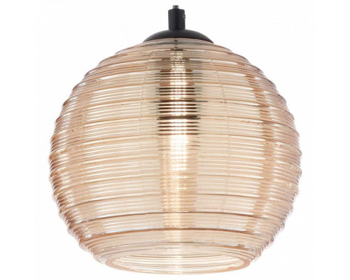 Подвесной светильник Ideal Lux Riga RIGA SP1 BIG AMBRA