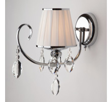 Бра Eurosvet Rosalva 10021/1 хром/прозрачный хрусталь Strotskis