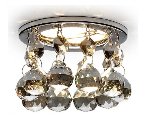 Встраиваемый светильник Ambrella Crystal K2051 K2051C KF/CH