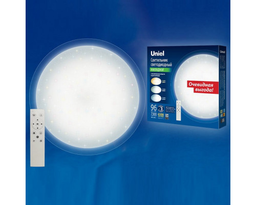 Накладной светильник Uniel Saturn ULI-D214 96W/SW/50 SATURN