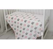 Плед (100x118 см) Слоники