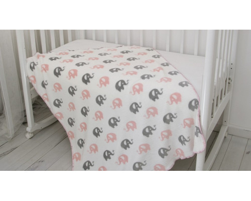 Плед (100x118 см) Слоники