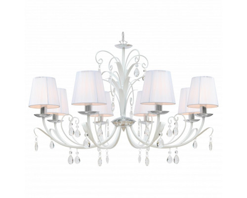 Подвесная люстра Arte Lamp Romana Snow A1743LM-8WH