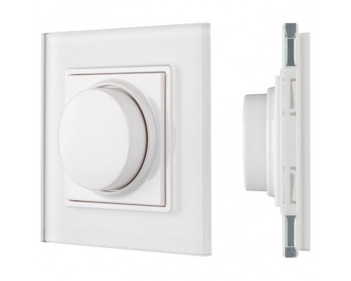 Панель-диммера роторная накладная Arlight Rotary SR-2835DIM-RF-UP White (3V, DIM)