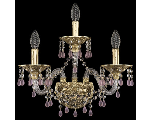 Бра Bohemia Ivele Crystal 1611 16110B/2+1/165/XL G V7010